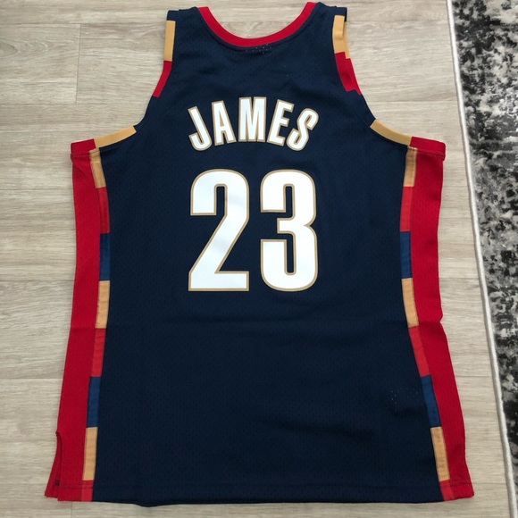 Lebron James Mitchell & Ness Cleveland Cavaliers Jersey - NWT size XL - Picture 6 of 6